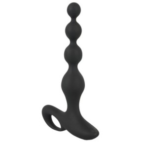 Stimulateur Beads Velvet 16.5 x 3.5 cm Noir sur fun et plaisirs - vente de sextoys pas cher