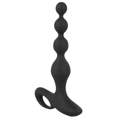 Stimulateur Beads Velvet 16.5 x 3.5 cm Noir sur fun et plaisirs - vente de sextoys pas cher