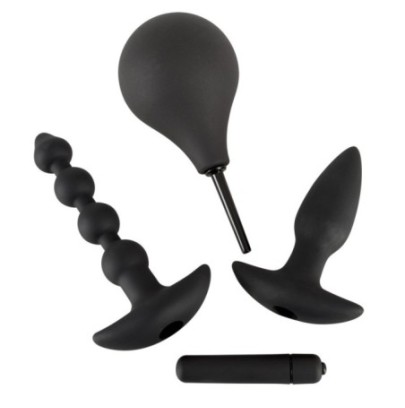 Kit Velvet Start 3 Pièces Noir sur fun et plaisirs - vente de sextoys pas cher