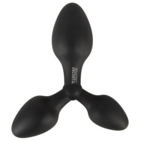 Plug anal Triple Trainer Noir sur fun et plaisirs - vente de sextoys pas cher