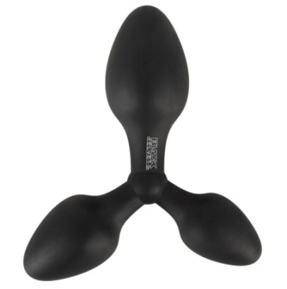 Plug anal Triple Trainer Noir sur fun et plaisirs - vente de sextoys pas cher