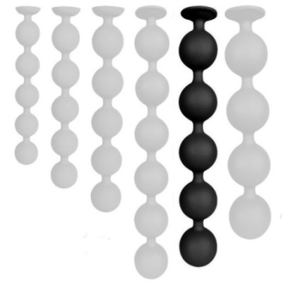 Boules Bulby Butt XXL 49 x 7.7 cm Noires sur fun et plaisirs - vente de sextoys pas cher