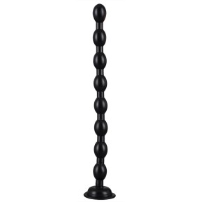 Boules Ael Beads 47 x 3.5 cm Noires sur fun et plaisirs - vente de sextoys pas cher