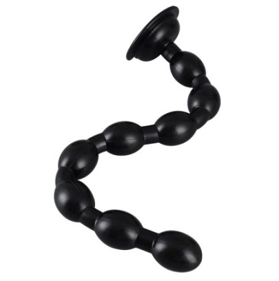 Boules Ael Beads 47 x 3.5 cm Noires