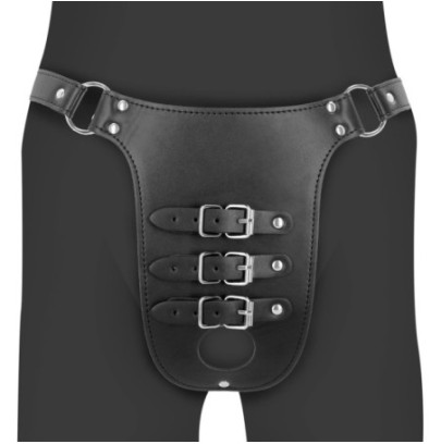 Ceinture de chasteté Belt Cock Noire sur fun et plaisirs - vente de sextoys pas cher