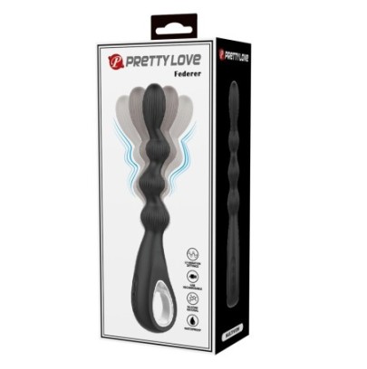 Boules Anales Vibrantes FEDERER 13.5 x 2.7cm