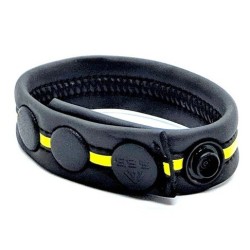 Anneau Gun Strap en néoprène Jaune- Cockrings Flexibles en stock sur Fun et plaisirs