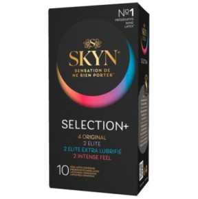 Pack Préservatifs Skyn Selection+ x10 sur fun et plaisirs - vente de sextoys pas cher