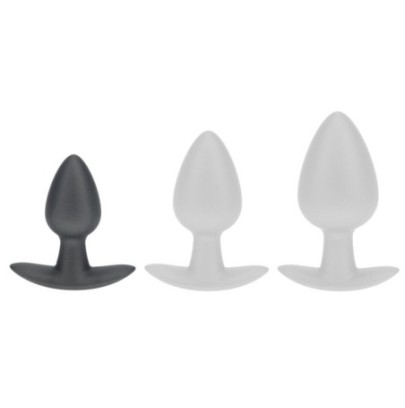 Plug Metally S 5 x 2.7cm Gris sur fun et plaisirs - vente de sextoys pas cher