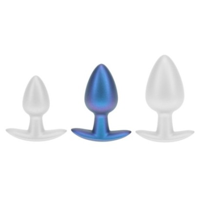 Plug Metally M 6.5 x 3.3cm Bleu sur fun et plaisirs - vente de sextoys pas cher