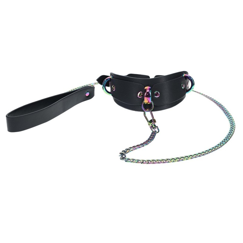 Collier-Laisse Venise Noir