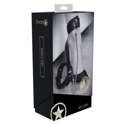 Menottes de Chevilles Venise Noir