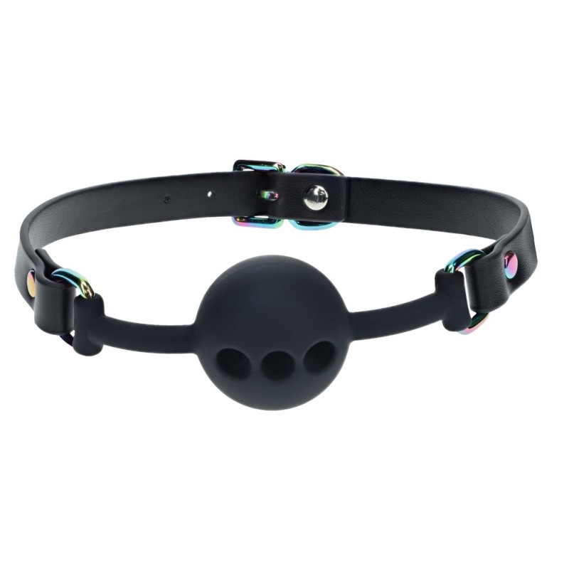 Bâillon-Boule Venise 41mm Noir