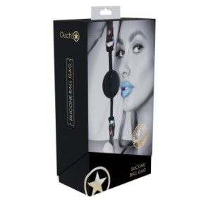 Bâillon-Boule Venise 41mm Noir