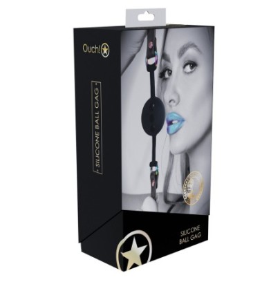 Bâillon-Boule Venise 41mm Noir