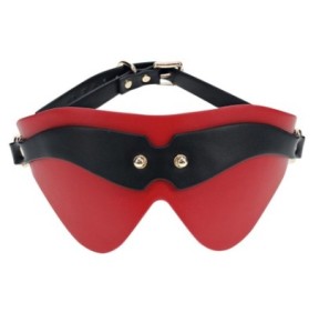 Masque SM Milan Noir et Rouge sur fun et plaisirs - vente de sextoys pas cher