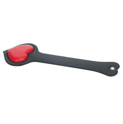 Paddle Milan 29 cm Noir et Rouge sur fun et plaisirs - vente de sextoys pas cher