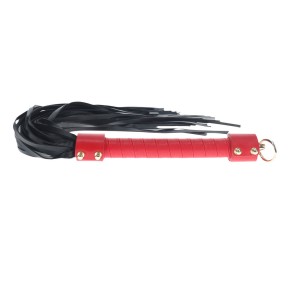 Martinet Milan 54cm Noir et Rouge sur fun et plaisirs - vente de sextoys pas cher