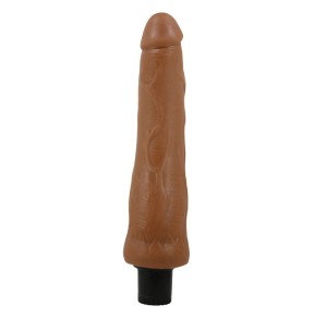 Gode Vibrant Alfredo 21 x 5.5cm Marron sur fun et plaisirs - vente de sextoys pas cher