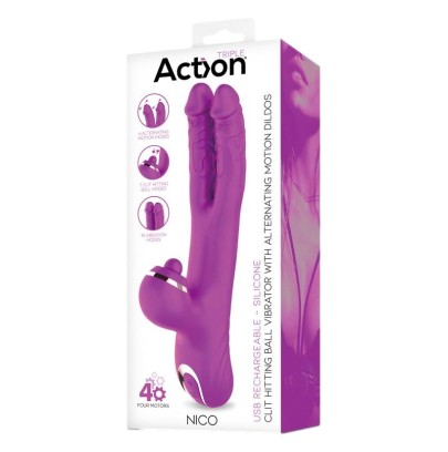 Vibro Rabbit Nico 12 x 3.7cm