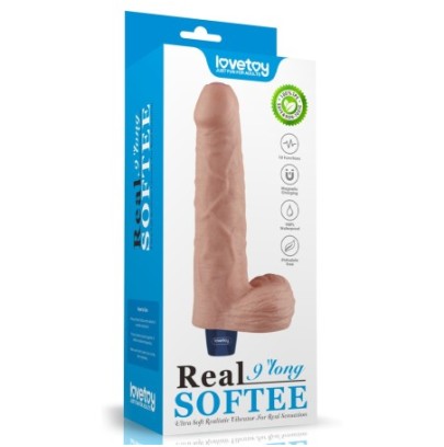 Gode Vibrant avec Bourses Softee 17 x 4.4cm Chair