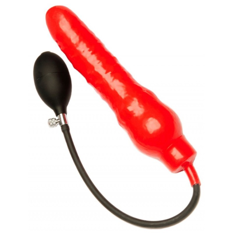 Gode gonflable rouge 16 x 4.5cm