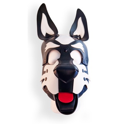 Cagoule Puppy Hood Noire et Blanche