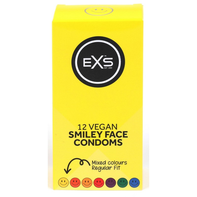 Préservatifs Smiley Face x12