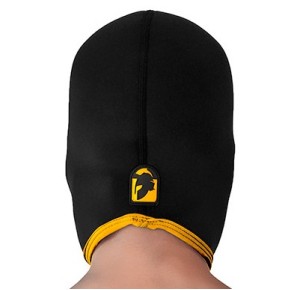 Cagoule Eyes Face Brutus Noire-Jaune