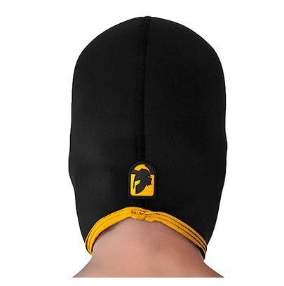 Cagoule Eyes Face Brutus Noire-Jaune