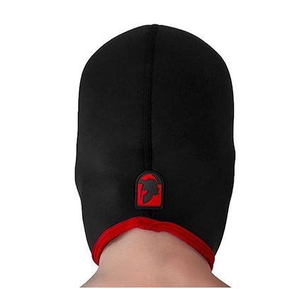 Cagoule Eyes Face Brutus Noire-Rouge