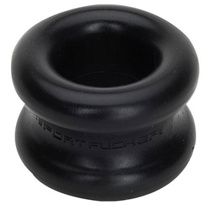 Ballstretcher Silicone Muscle Ball 30 mm Noir sur fun et plaisirs - vente de sextoys pas cher