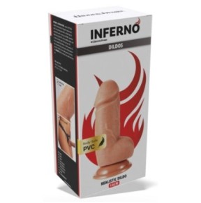 Gode Réaliste INFERNO JULIO 10 x 4.6cm
