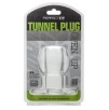 Ass Tunnel Plug Silicone Transparent Extra-Large 9 x 7 cm