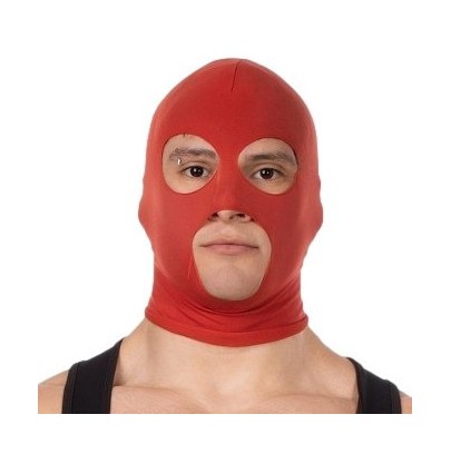 Cagoule Face Mask Rouge sur fun et plaisirs - vente de sextoys pas cher