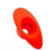 Plug Tunnel Stretch Rouge Small 11 x 5 cm