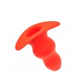 Plug Tunnel Stretch Rouge Medium 13 x 6.4cm