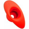 Plug Tunnel Stretch Rouge Extra large 16 x 7.5cm