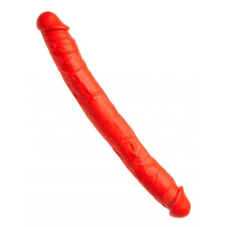 Double gode Stretch N°33 42 x 5cm rouge- Godes Doubles en stock sur Fun et plaisirs