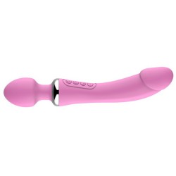 Dildo Wand Double Head 22 x 3.5 cm Rose- Wands Classiques en stock sur Fun et plaisirs