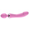 Dildo Wand Double Head 22 x 3.5 cm Rose