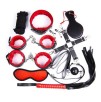 Pack Bondage SM 10 pièces Rouge