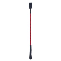 Cravache Slapper Crop 70cm Noir-rouge- Fouets