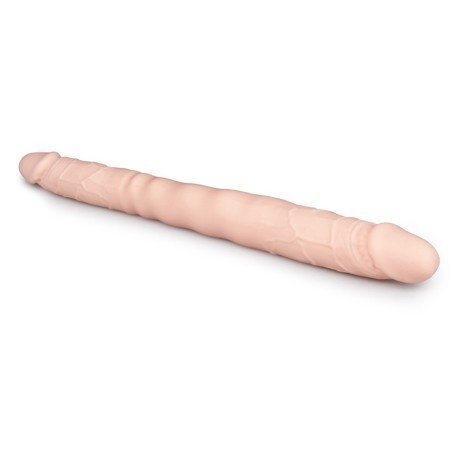 Double gode réaliste 40 x 4 cm- Godes Doubles en stock sur Fun et plaisirs