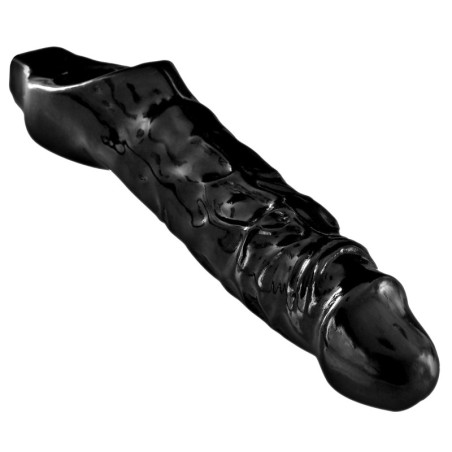 Mamba Cock Sheath Noir 16.5 x 4.5 cm- Gaines Pénis en stock sur Fun et plaisirs