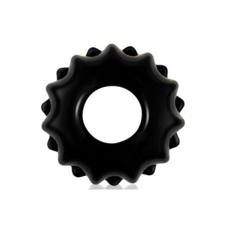 Cockring Power Plus Squall Noir- Cockrings Flexibles en stock sur Fun et plaisirs