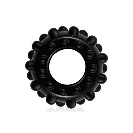 Cockring power Plus Bubble Noir- Cockrings Flexibles en stock sur Fun et plaisirs