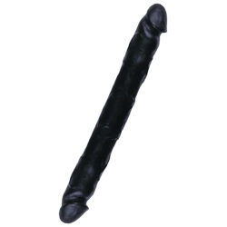 Double Gode 41 x 4cm Noir- Godes Doubles en stock sur Fun et plaisirs