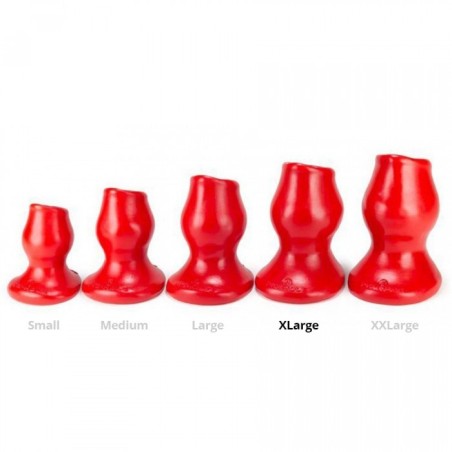 Plug Pig-Hole Fuck XL 14 x 8.5cm Rouge- Plugs Tunnels en stock sur Fun et plaisirs