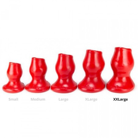 Plug Pig-Hole Fuck XXL 14 x 9cm Rouge- Plugs Tunnels en stock sur Fun et plaisirs